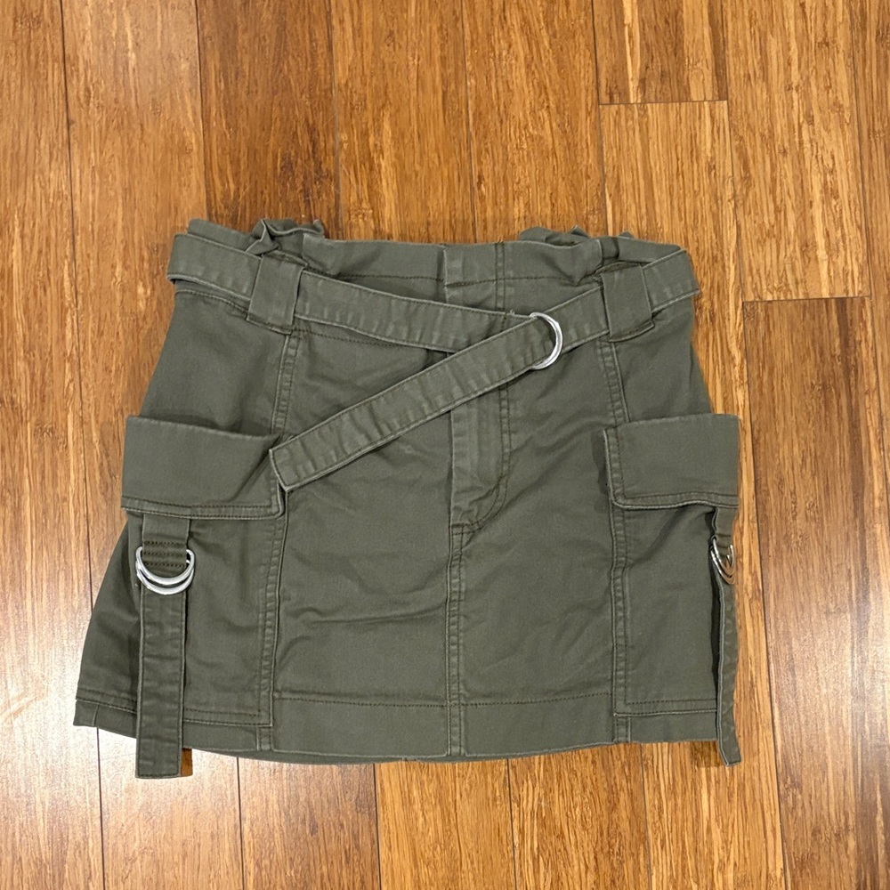 Garage Olive Green Skirt